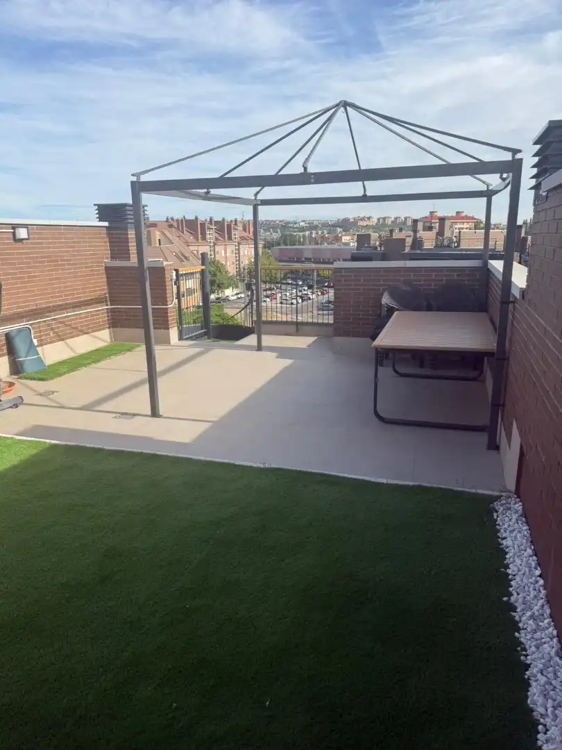 Terraza de Ático en venta en Valladolid con Calefacción, Parquet y Terraza