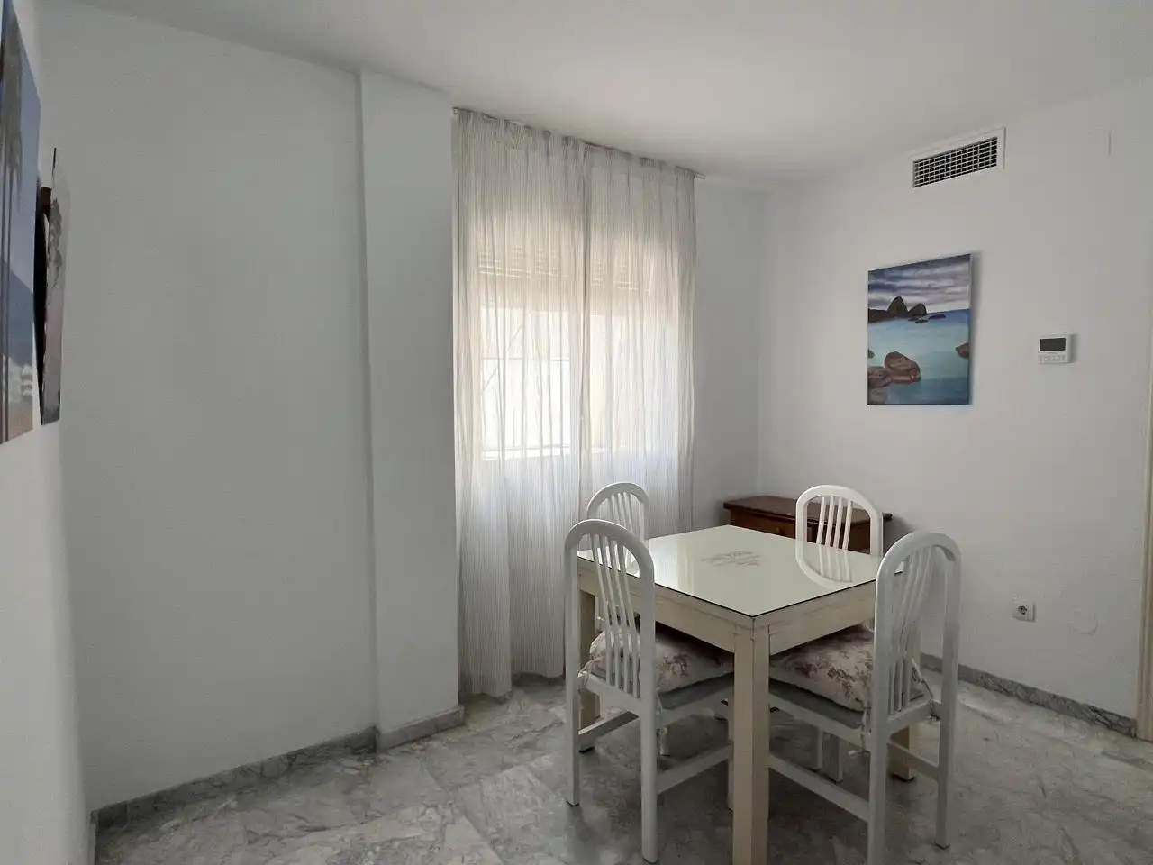 Comedor de Piso de alquiler en Málaga con Aire acondicionado y Amueblado