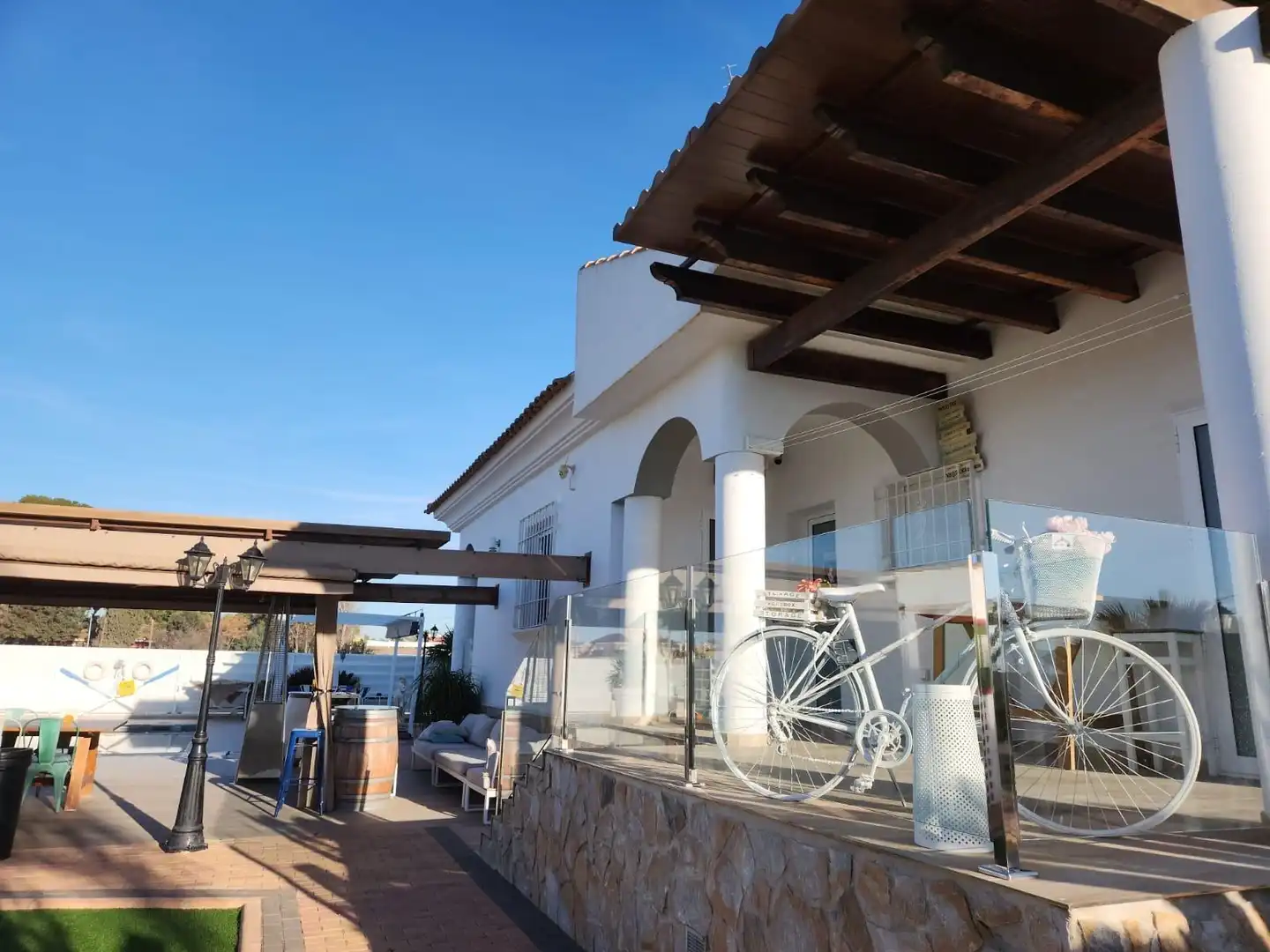 Vista exterior de Casa o xalet en venda en Alcantarilla amb Aire condicionat, Calefacció i Jardí privat