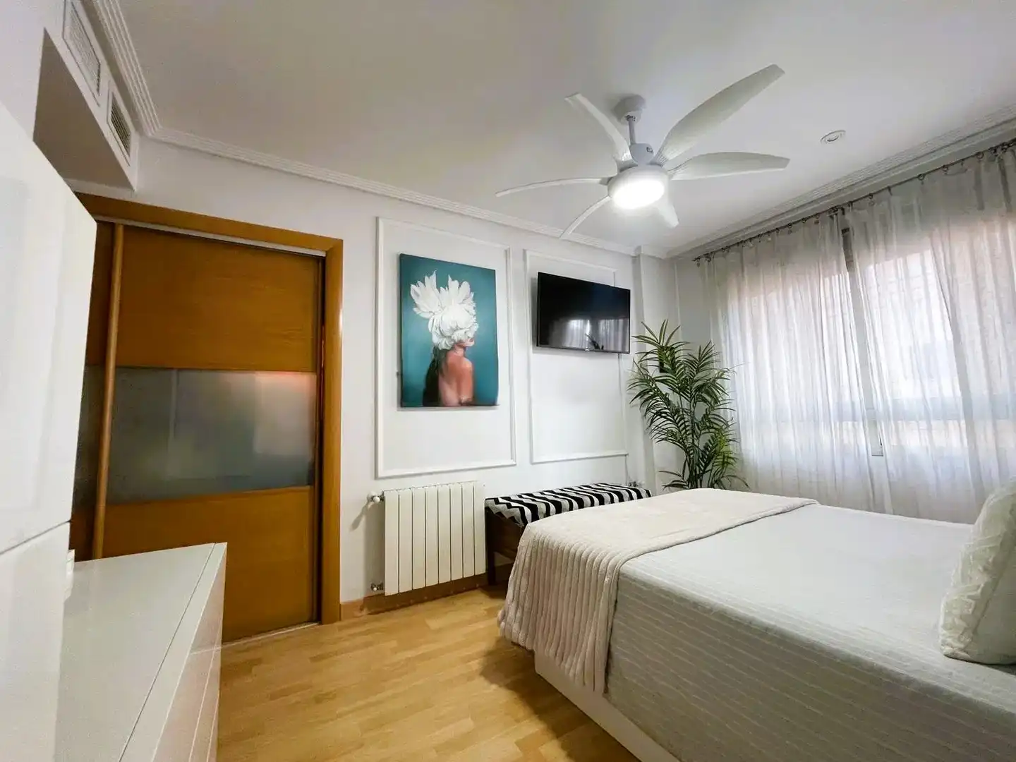 Bedroom of Flat for sale in Orihuela  with Air Conditioner, Heating and Terrace
