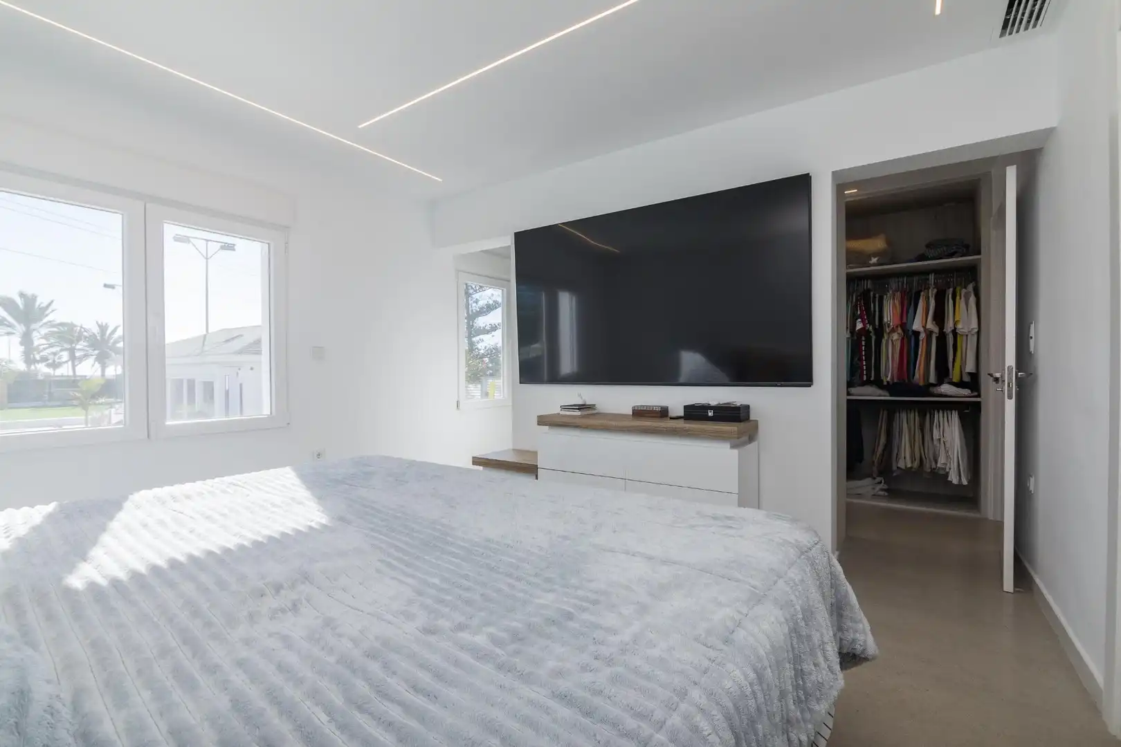 Bedroom of Houses for sale in Elche / Elx  with Air Conditioner, Private garden and Terrace