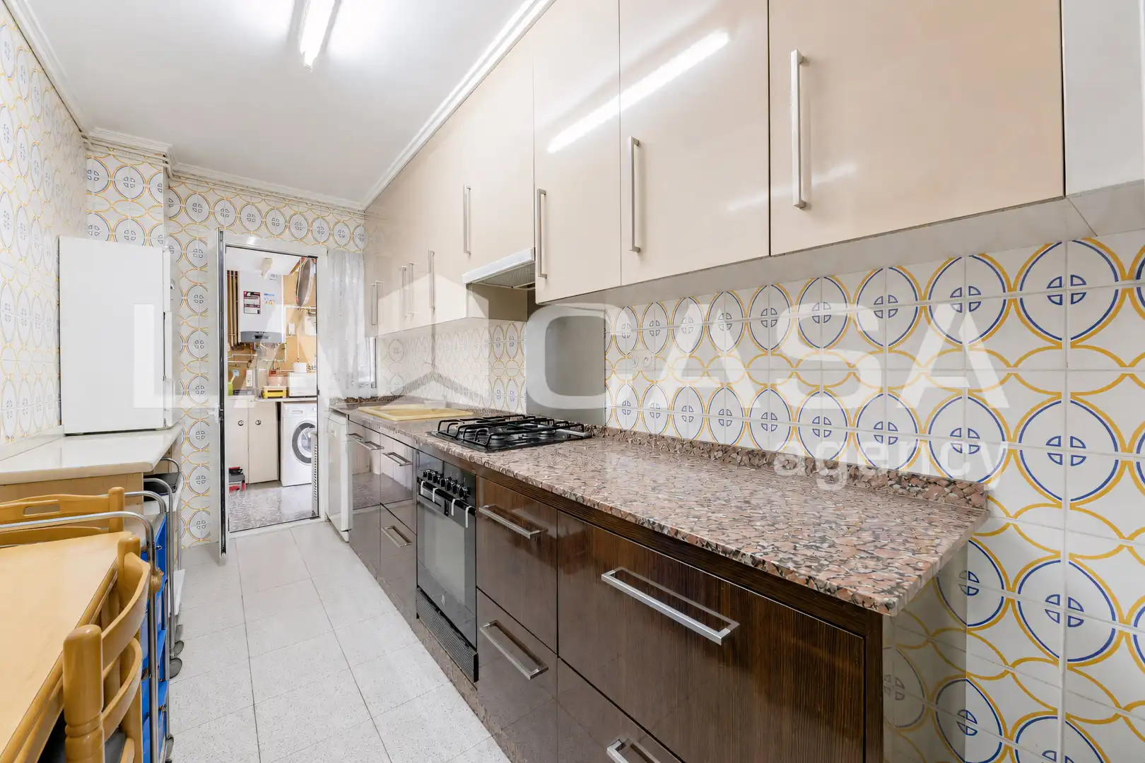 Kitchen of Flat for sale in Valencia  with Heating and Balcony