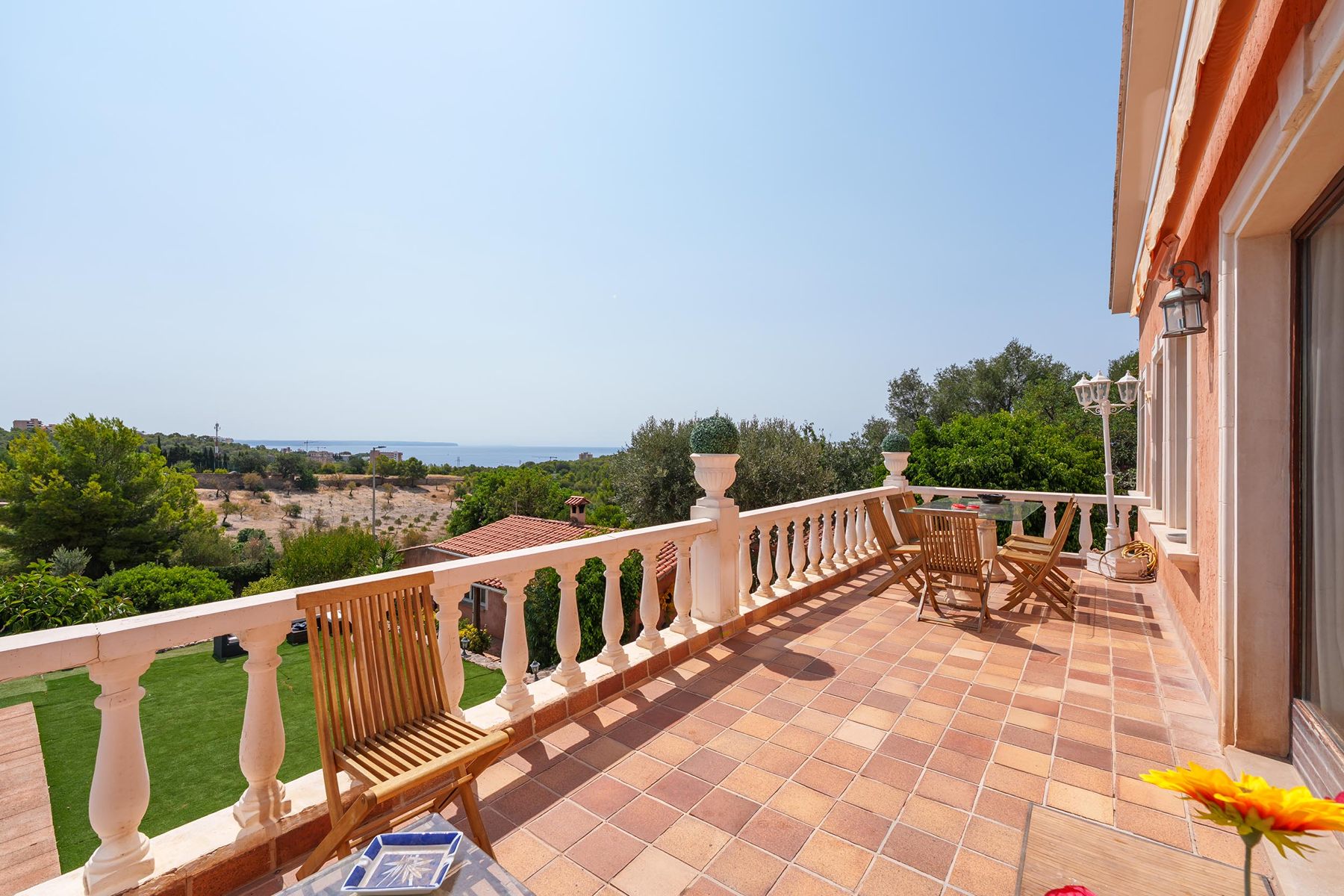 Terrace of House or chalet for sale in  Palma de Mallorca  with Air Conditioner, Private garden and Terrace