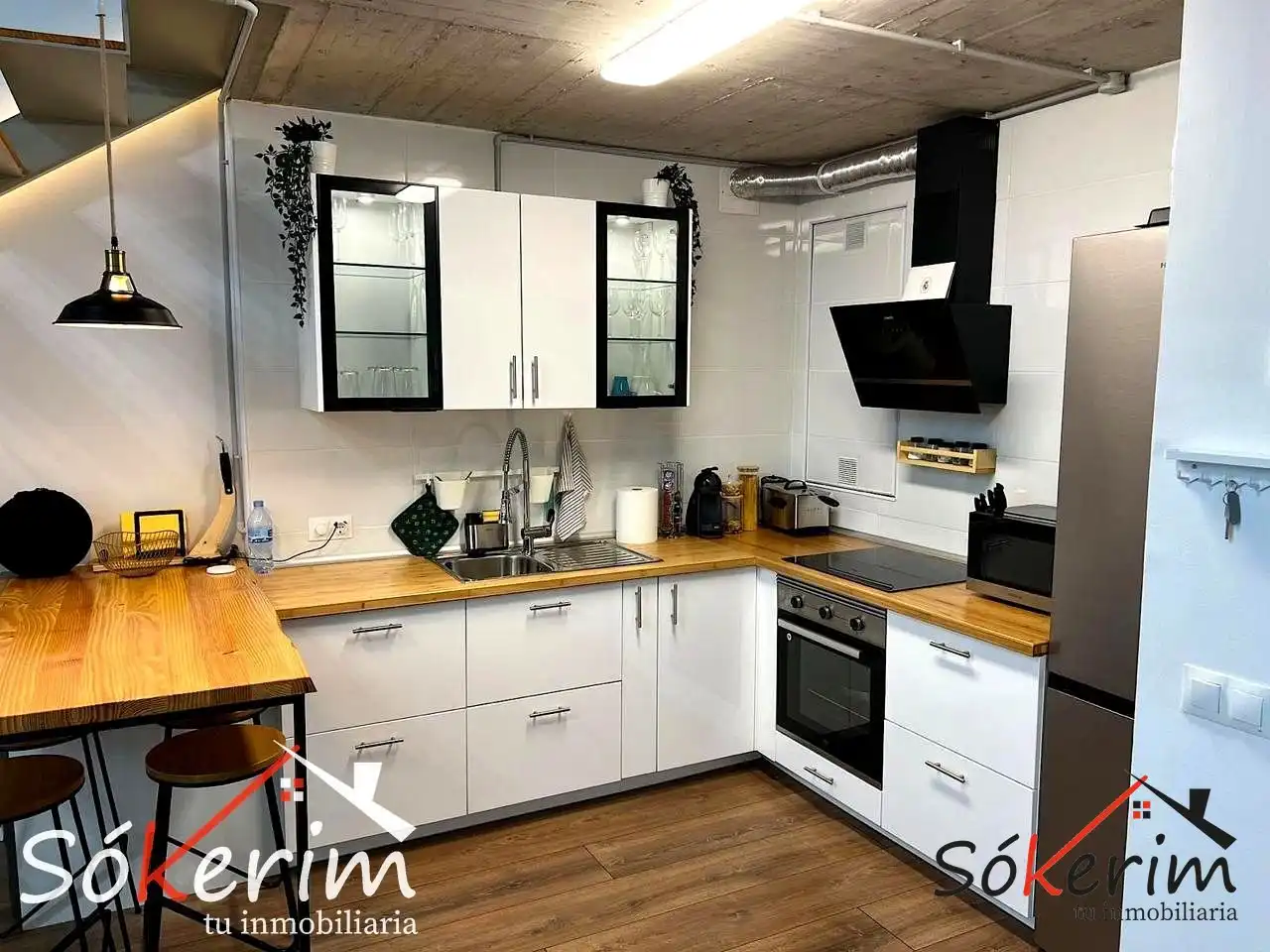 Cocina de Piso en venta en Camarma de Esteruelas con Terraza