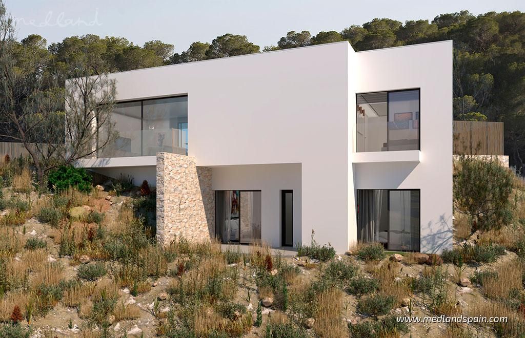 Vista exterior de Casa o xalet en venda en Orihuela amb Aire condicionat, Calefacció i Jardí privat