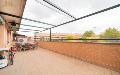 Terrace of Flat for sale in Villanueva de la Cañada  with Air Conditioner, Heating and Private garden