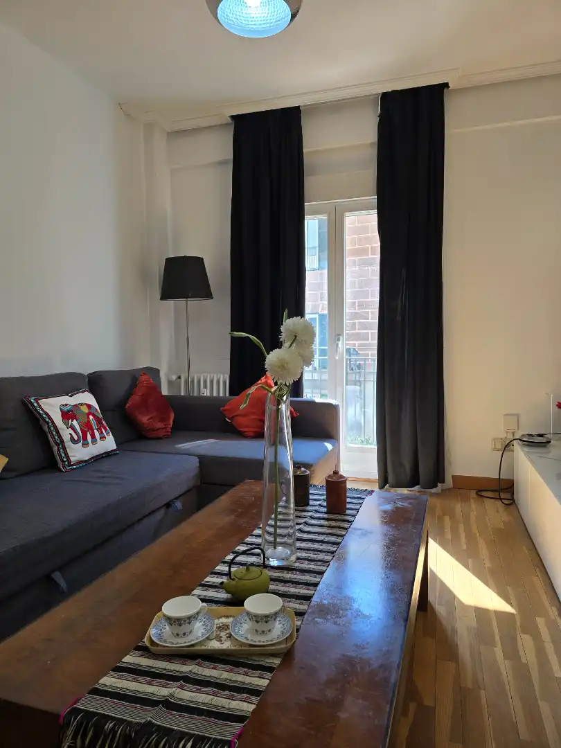 Sala de estar de Piso en venta en Madrid con Aire acondicionado, Calefacción y Parquet