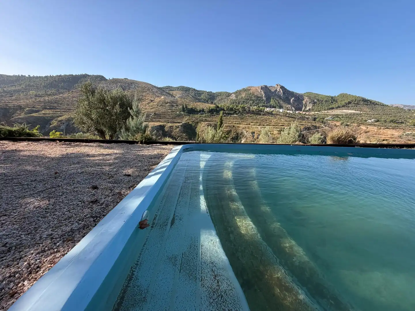 Piscina de Casa o chalet en venta en Penàguila con Calefacción, Jardín privado y Terraza