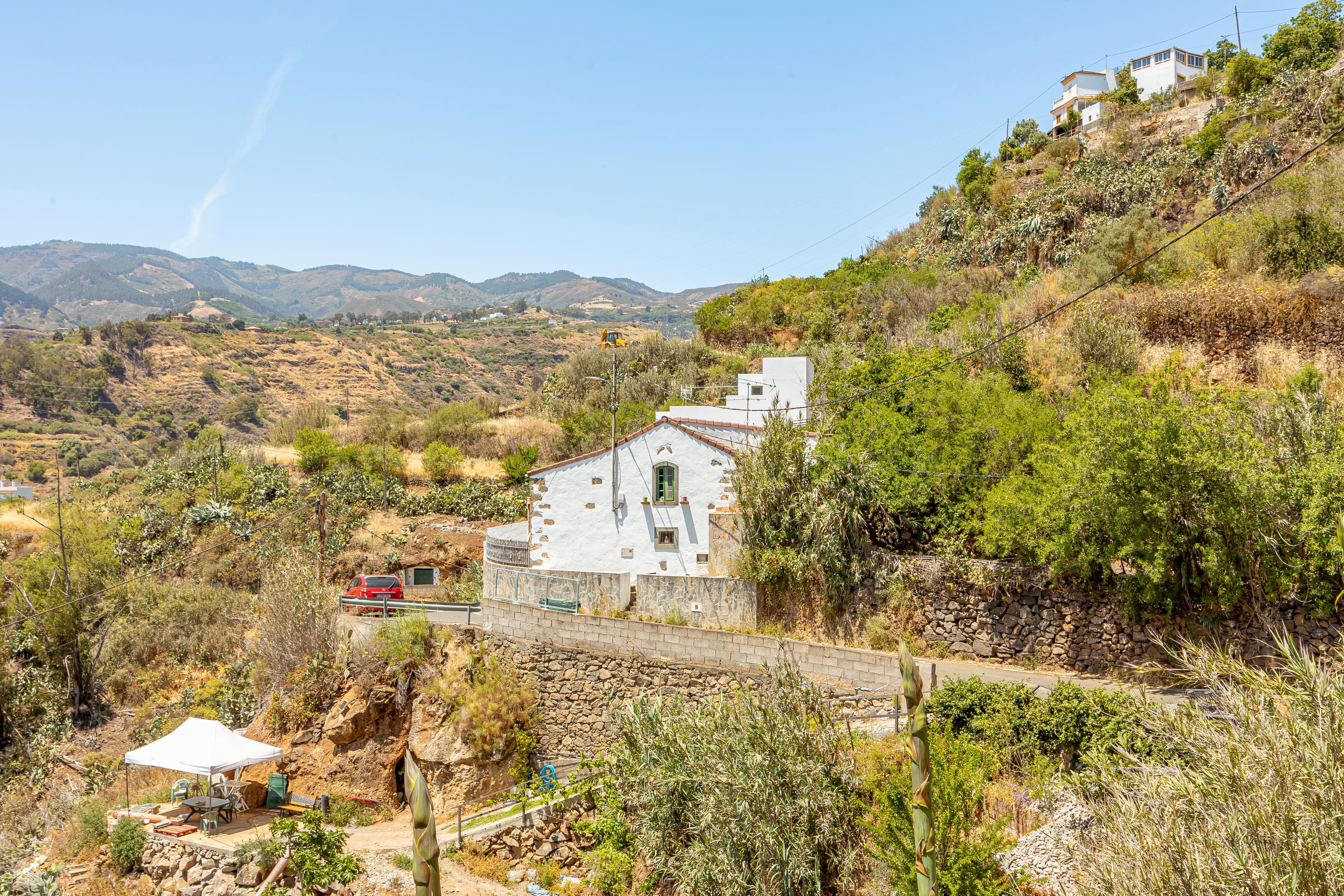 Exterior view of House or chalet for sale in Vega de San Mateo  with Terrace and Storage room