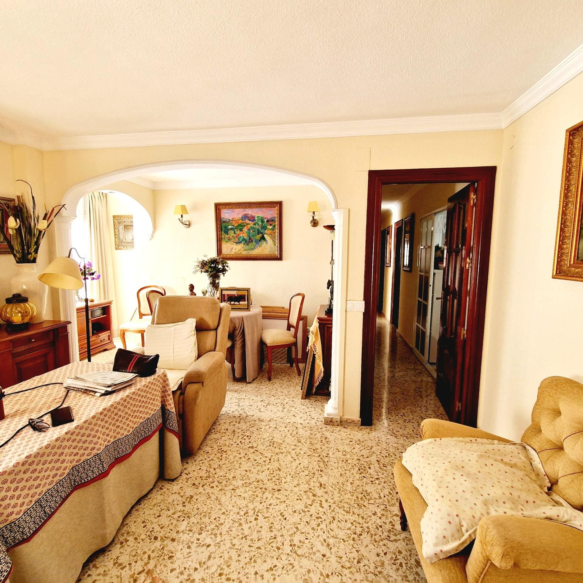 Sala d'estar de Pis en venda en Málaga Capital amb Aire condicionat, Calefacció i Terrassa