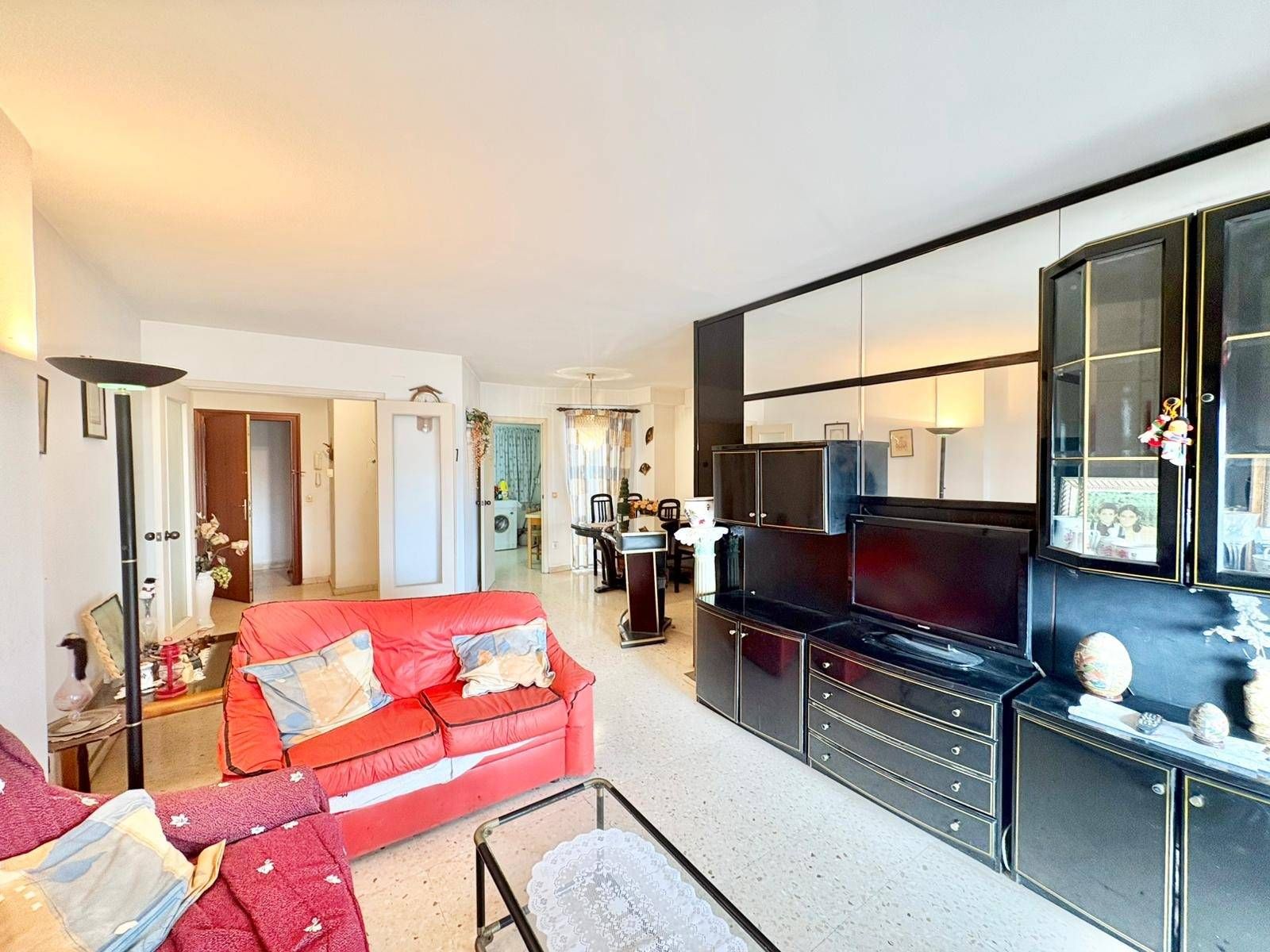 Living room of Flat for sale in Alicante / Alacant  with Private garden, Terrace and Balcony