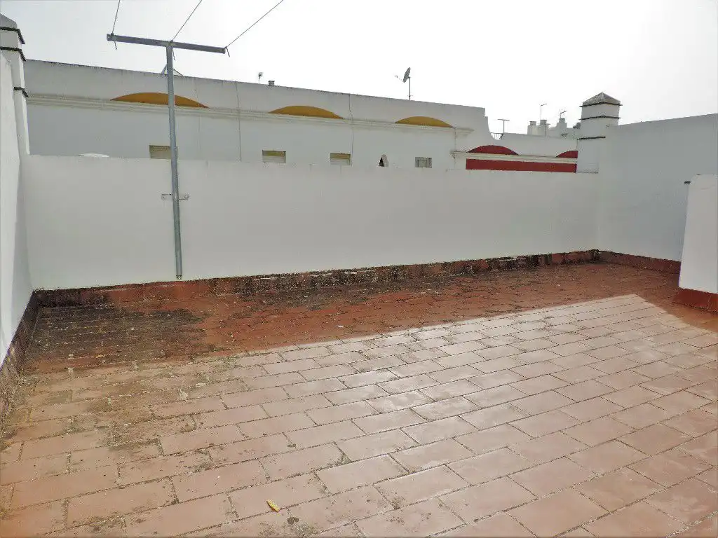 Terraza de Casa o chalet de alquiler en El Puerto de Santa María con Aire acondicionado, Calefacción y Terraza