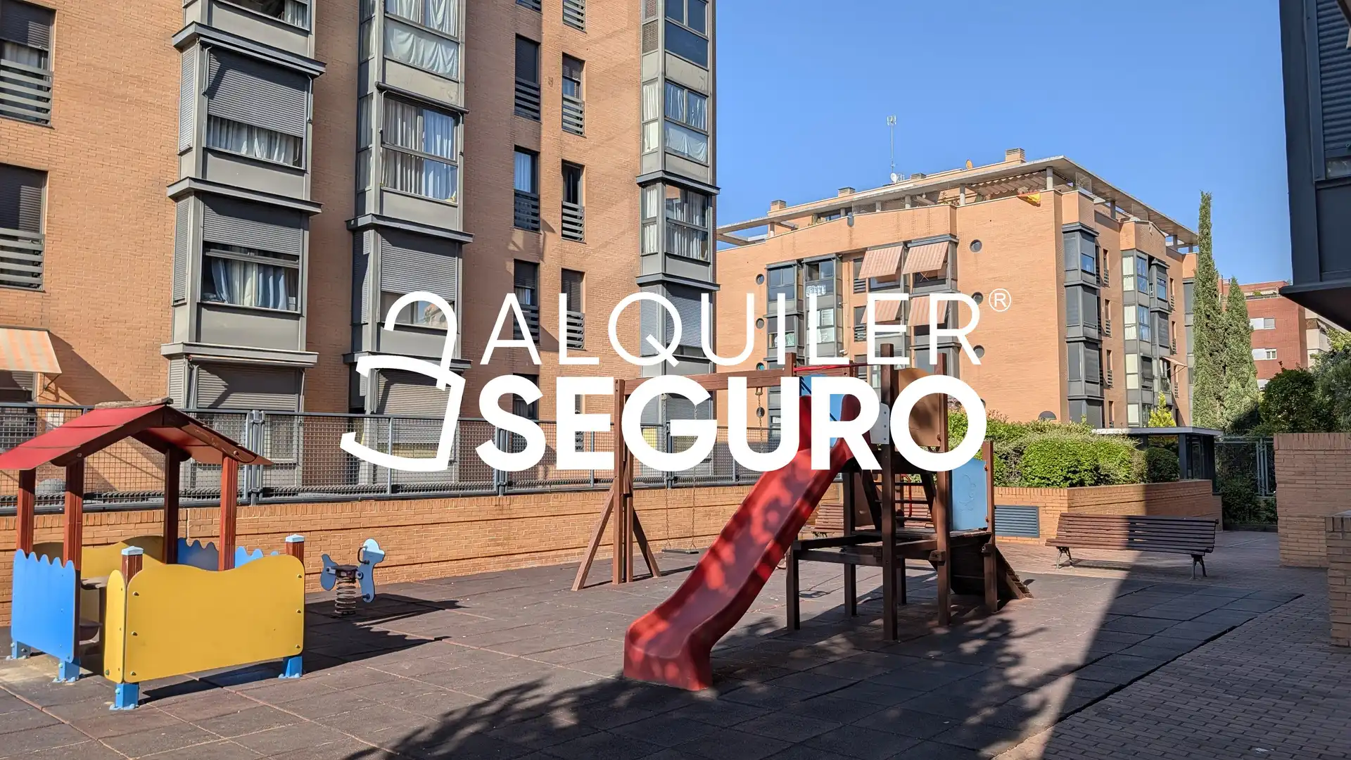 Exterior view of Flat for rent in Madrid  with Air Conditioner, Heating and Terrace