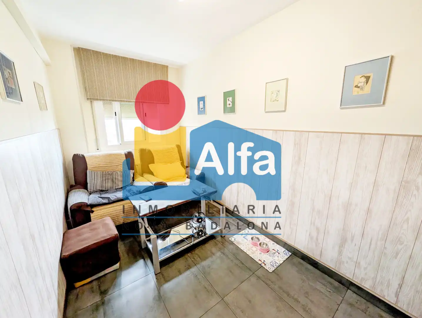 Vista exterior de Piso en venta en Badalona con Aire acondicionado, Calefacción y Jardín privado