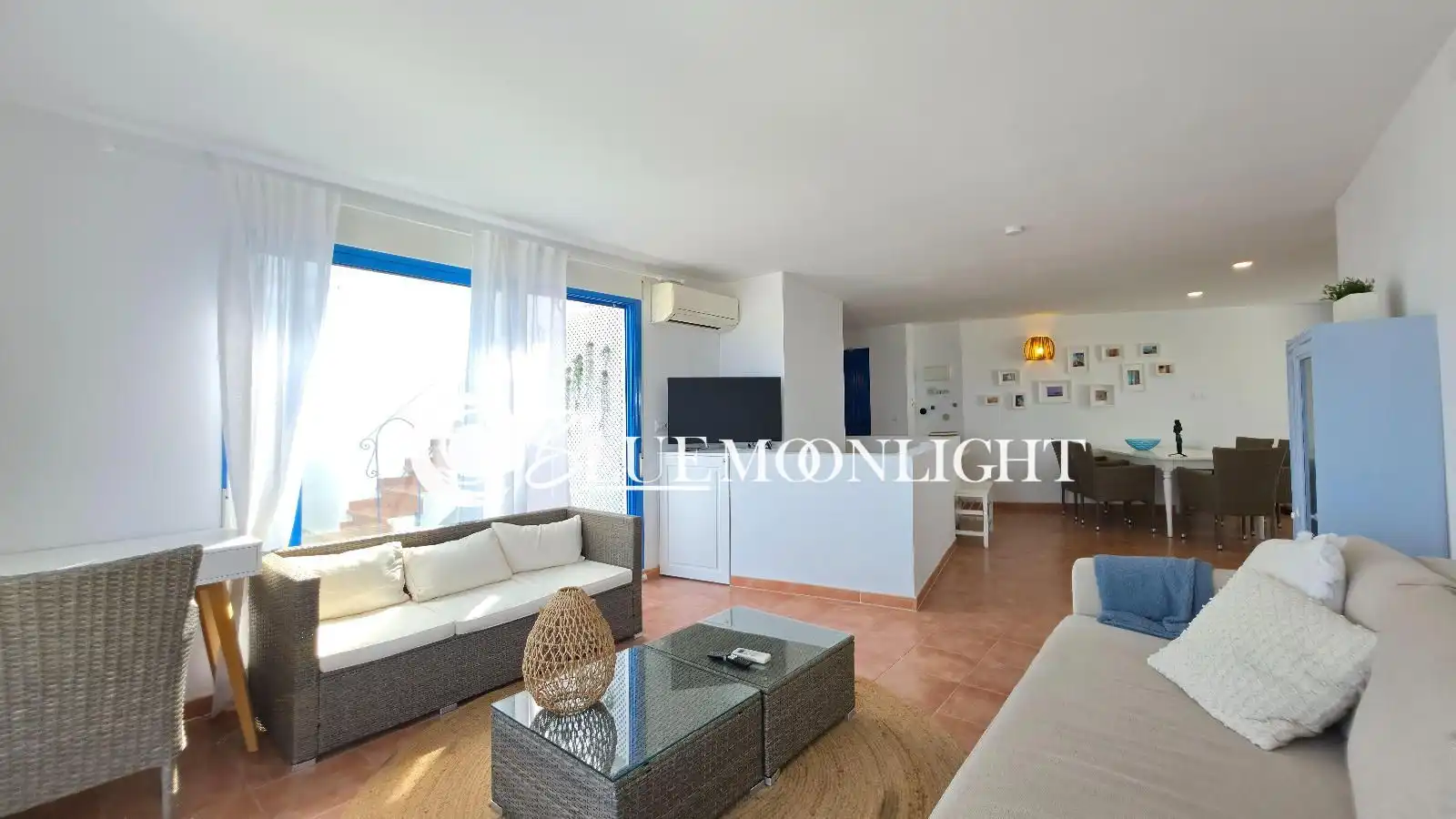 Sala de estar de Ático en venta en Peñíscola / Peníscola con Aire acondicionado, Calefacción y Terraza