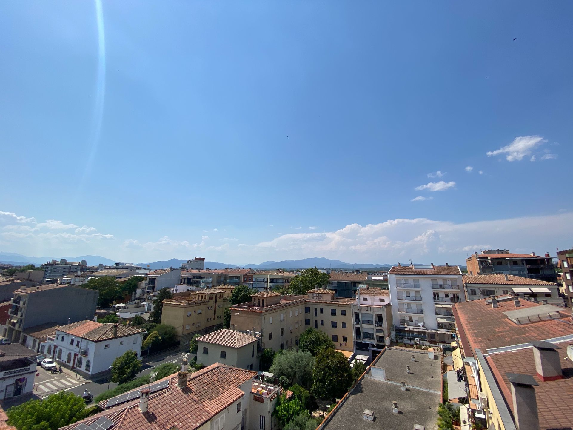Vista exterior de Àtic en venda en Girona Capital amb Aire condicionat, Calefacció i Terrassa