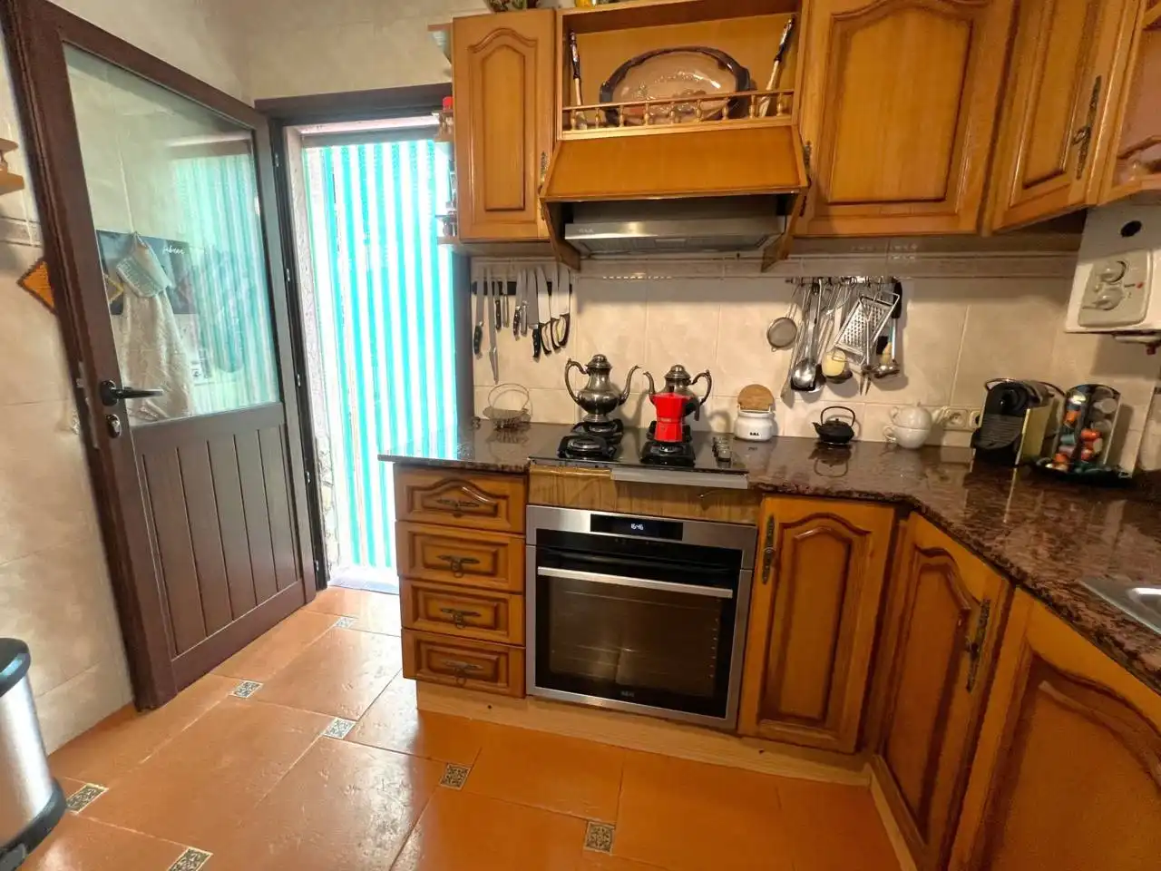 Kitchen of Houses for sale in Riells i Viabrea  with Air Conditioner, Heating and Private garden