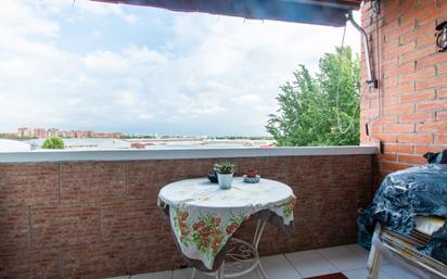 Balcony of Flat for sale in Getafe  with Air Conditioner