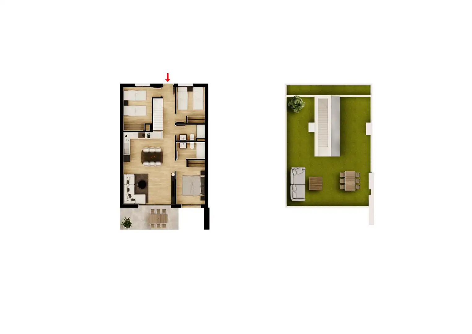 Apartament amb terrassa en venda a Avenida de Escandinavia, imagen 36