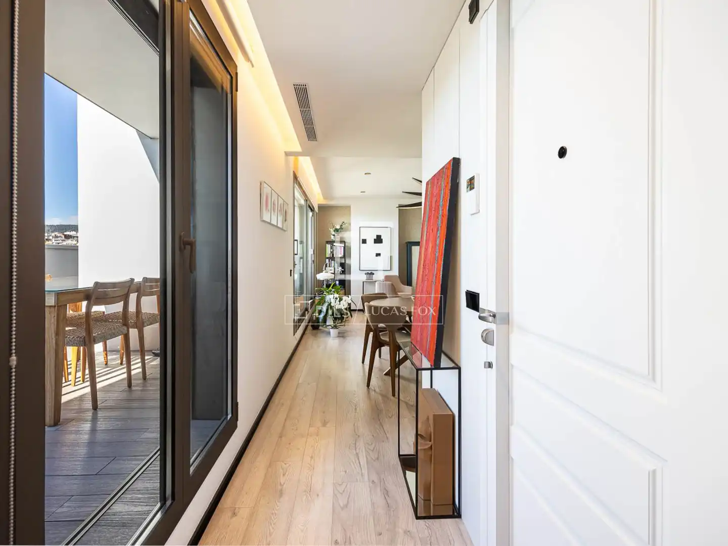 Dachboden zum Verkauf in Barcelona mit Klimaanlage, Heizung und Terrasse