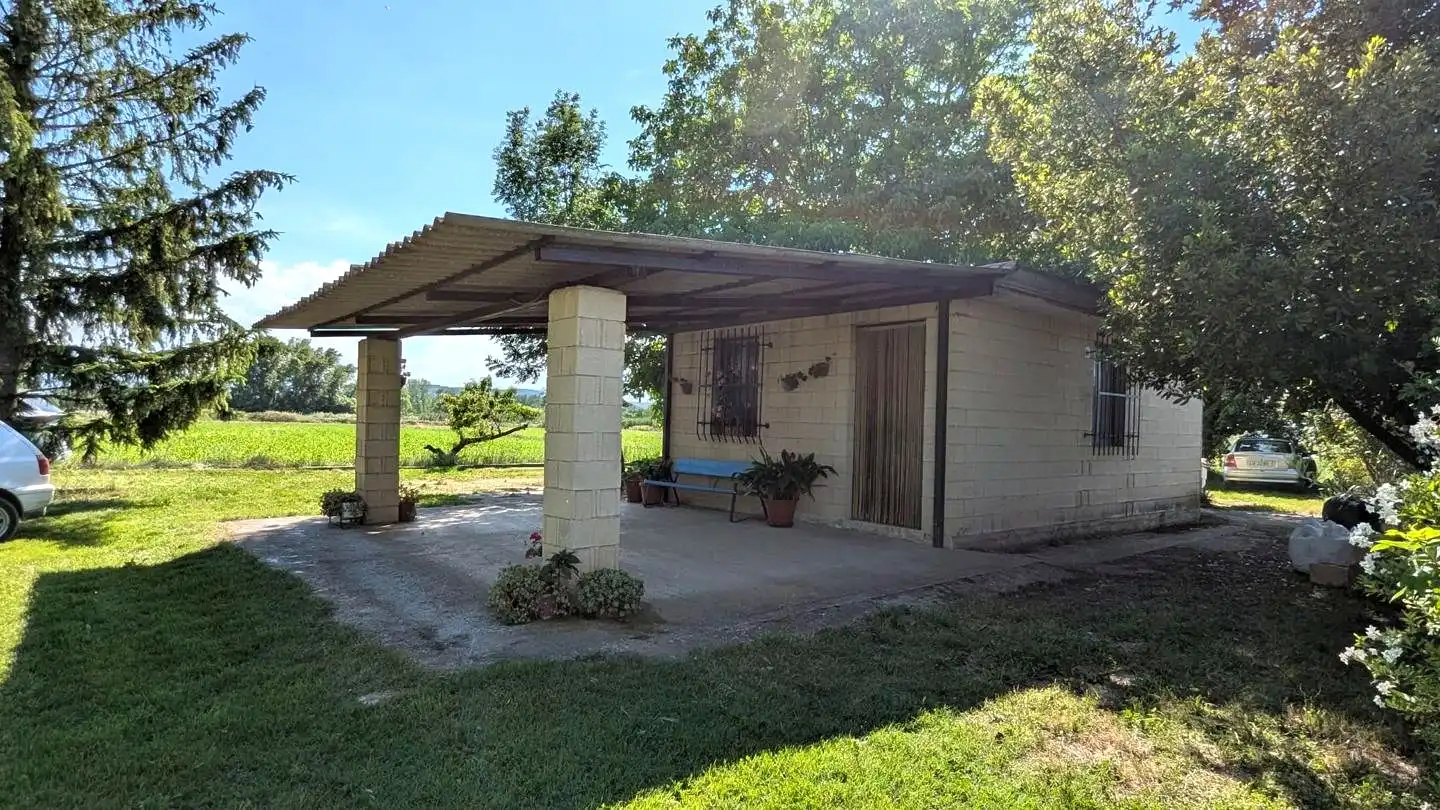 Vista exterior de Finca rústica en venta en Mendavia con Jardín privado