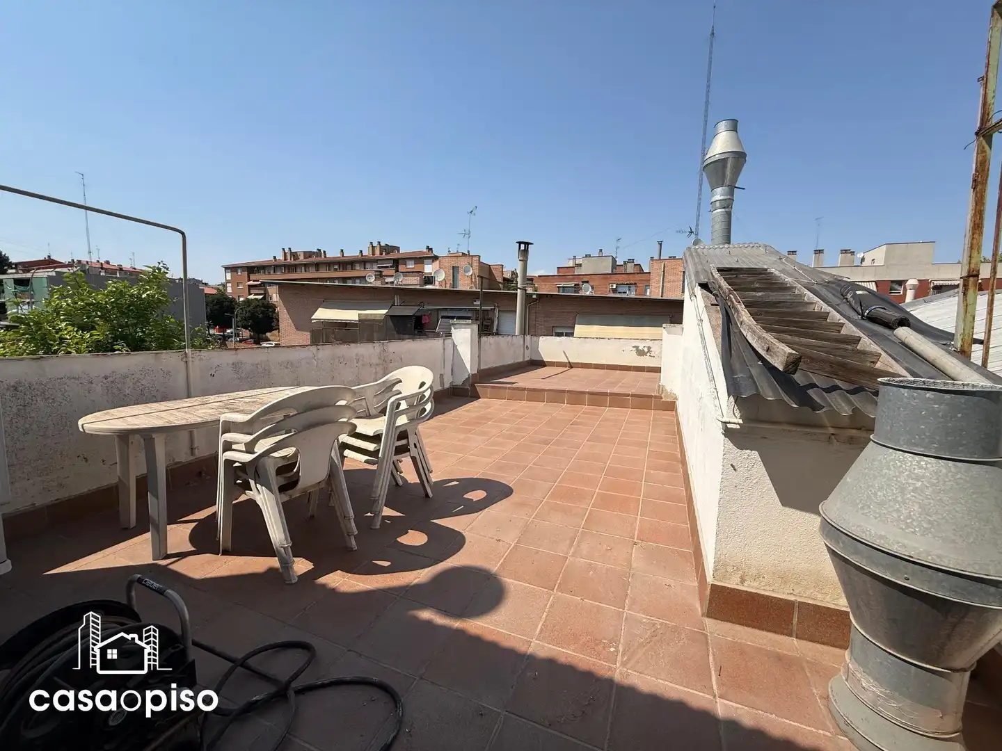 Terrace of Detached homes for sale in Terrassa  with Air Conditioner, Heating and Storage room