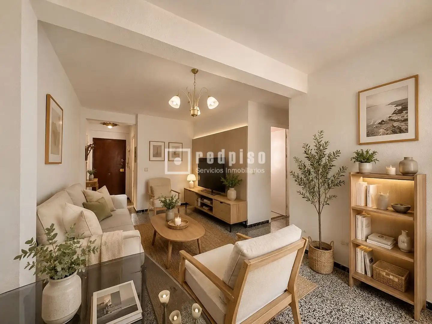 Sala de estar de Piso en venta en Málaga con Aire acondicionado, Calefacción y Terraza