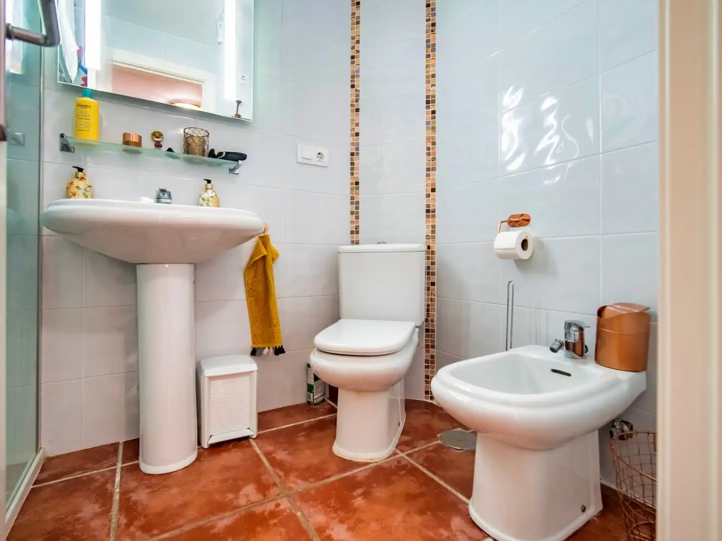 Baño de Apartamento en venta en Altea con Aire acondicionado, Calefacción y Jardín privado