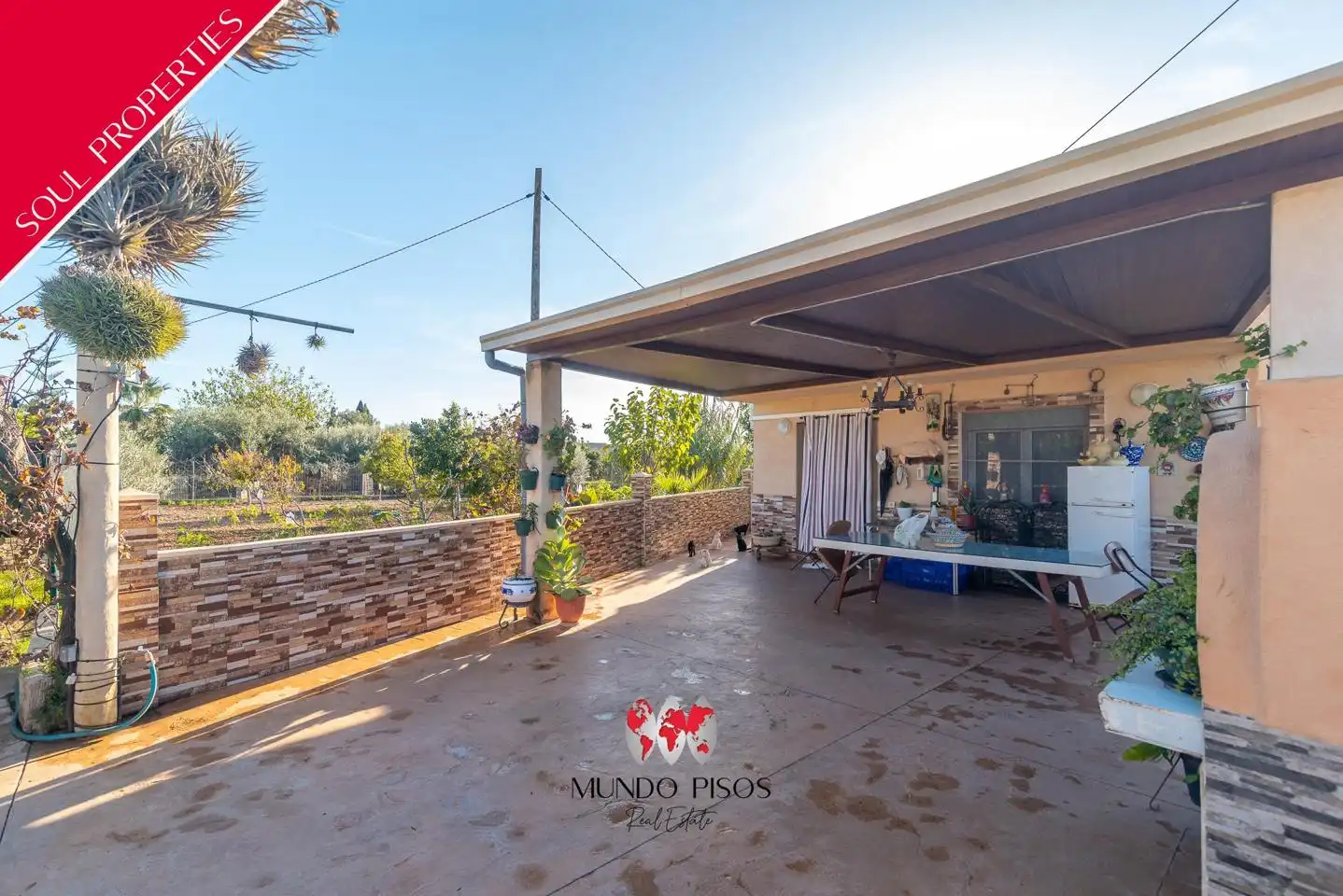 Terrassa de Finca rústica en venda en  Palma de Mallorca amb Aire condicionat, Calefacció i Jardí privat