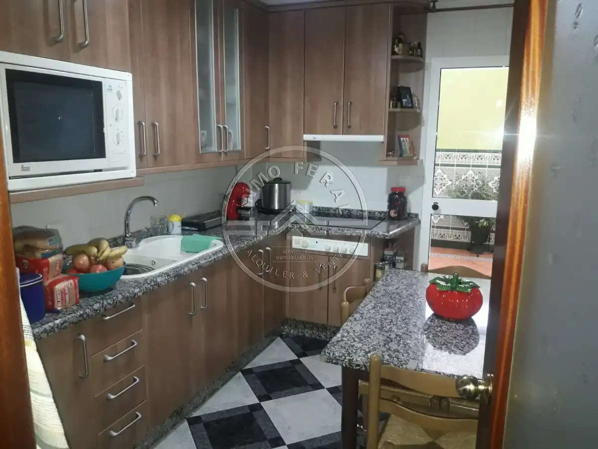 Cocina de Casa adosada en venta en Écija con Aire acondicionado y Balcón