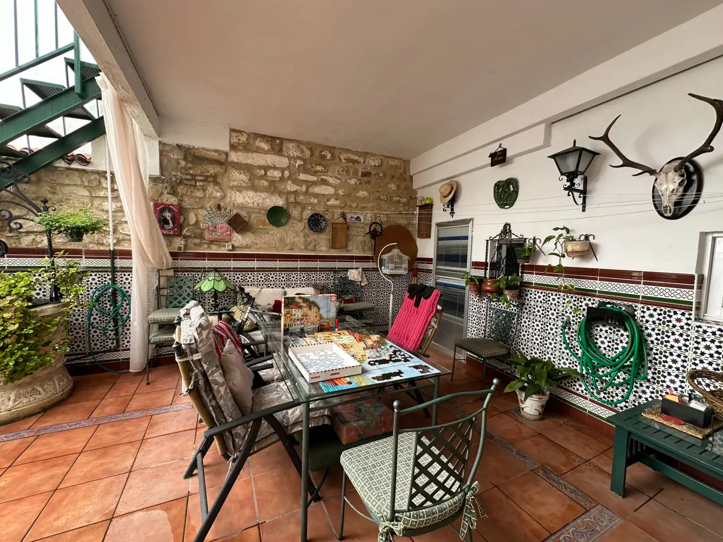 Garden of Houses for sale in Úbeda  with Air Conditioner, Terrace and Swimming Pool