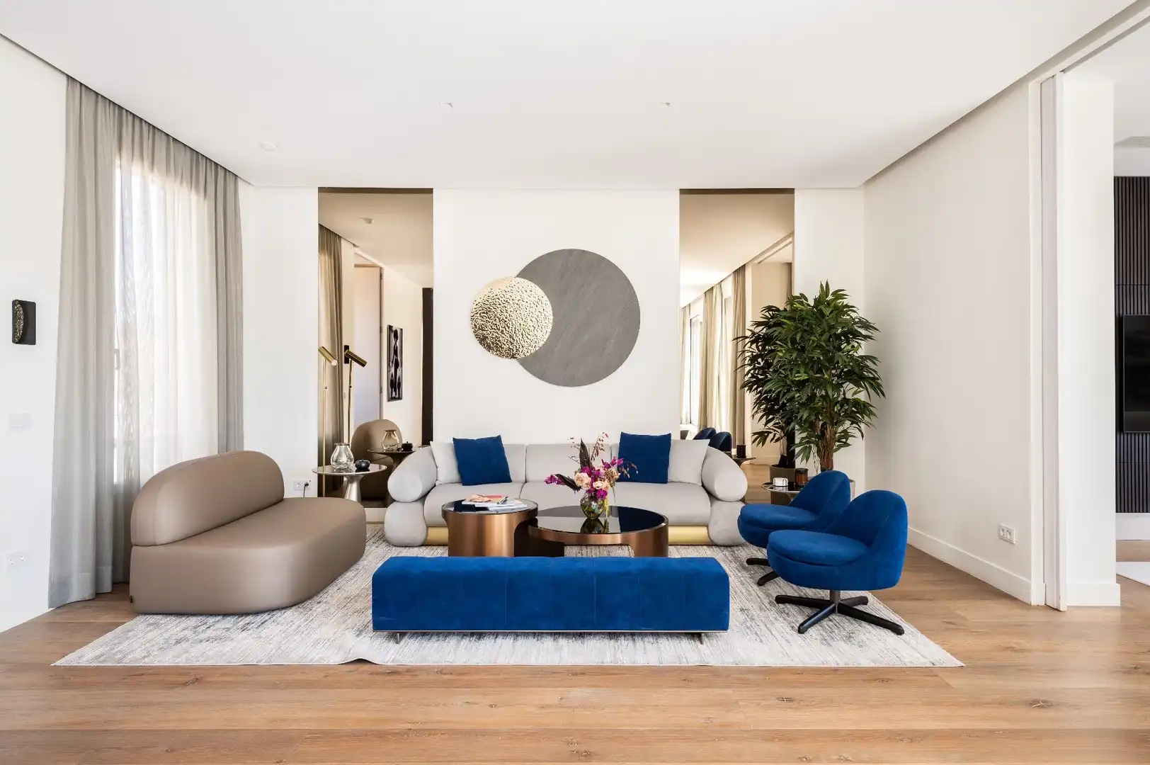 Living room of Attic for rent in Madrid  with Air Conditioner, Heating and Terrace
