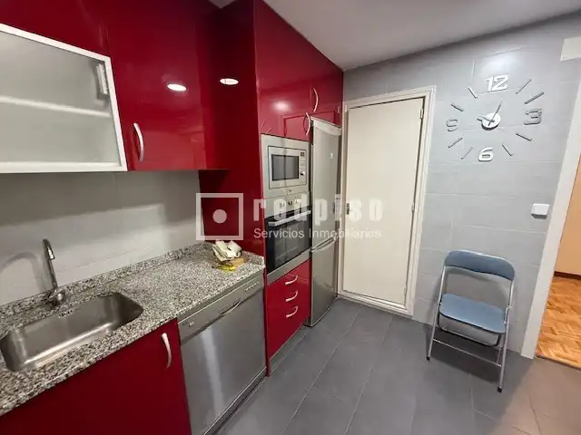 Cocina de Piso de alquiler en Madrid con Aire acondicionado, Calefacción y Parquet