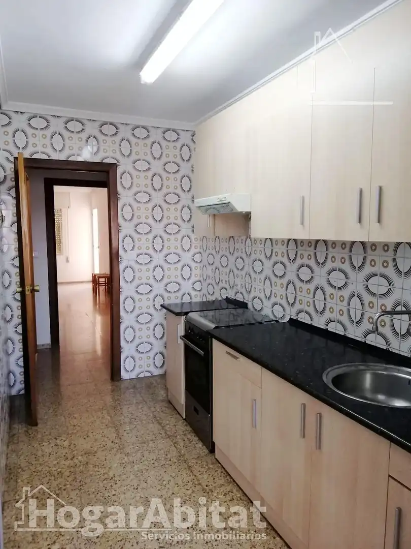 Kitchen of Flat for sale in Castellón de la Plana / Castelló de la Plana  with Balcony