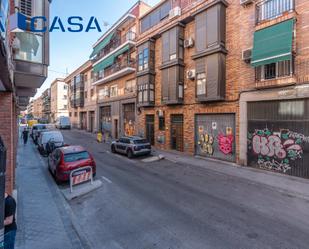 Exterior view of Planta baja for sale in  Madrid Capital  with Terrace