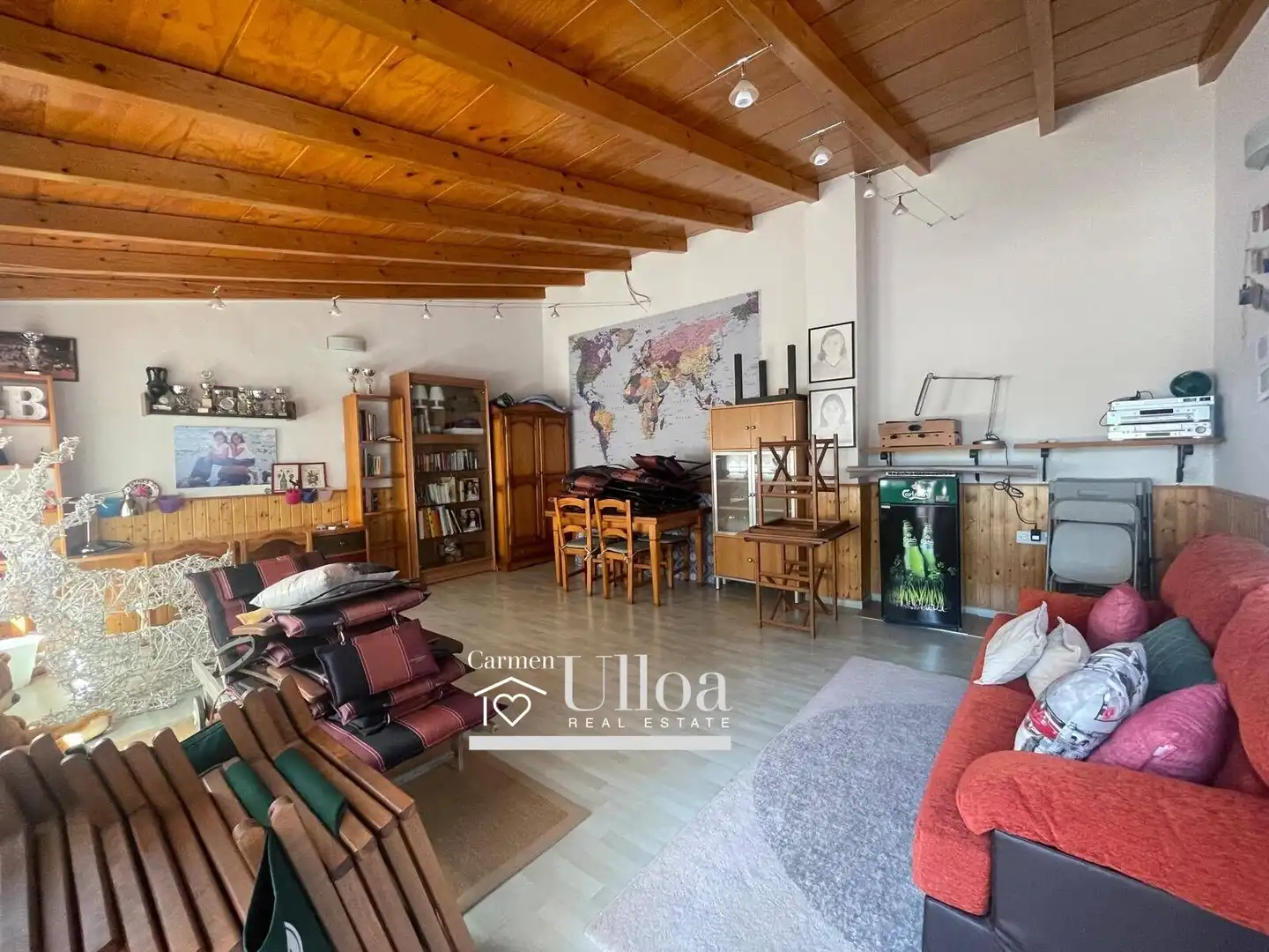 Living room of Houses for sale in San Vicente del Raspeig / Sant Vicent del Raspeig  with Air Conditioner, Heating and Private garden