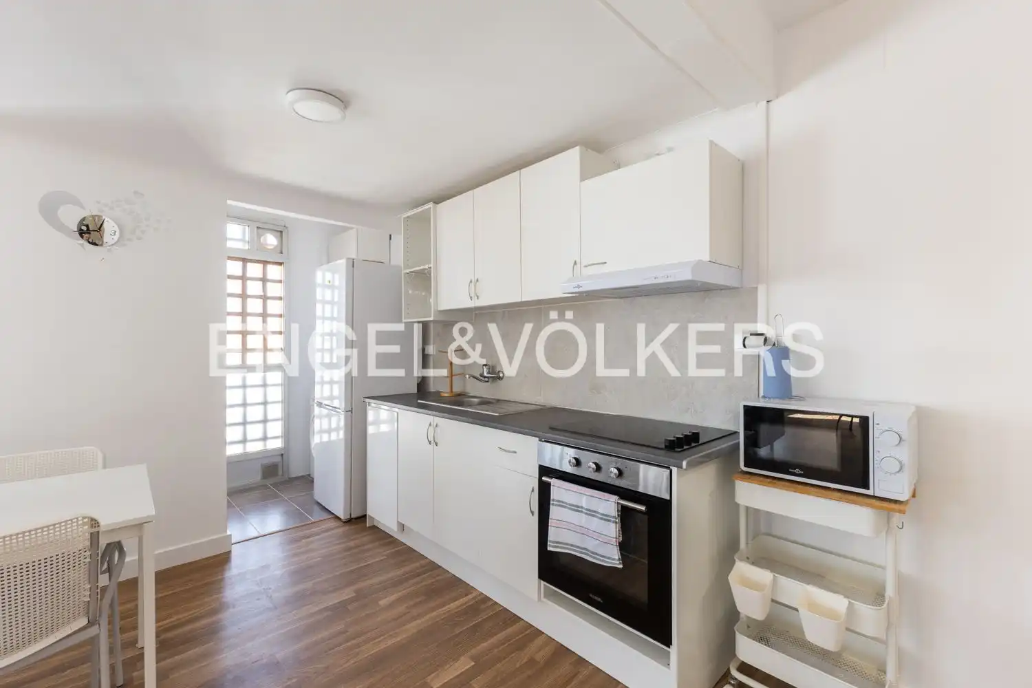 Kitchen of Flat for rent in Sagunto / Sagunt  with Air Conditioner, Heating and Parquet flooring