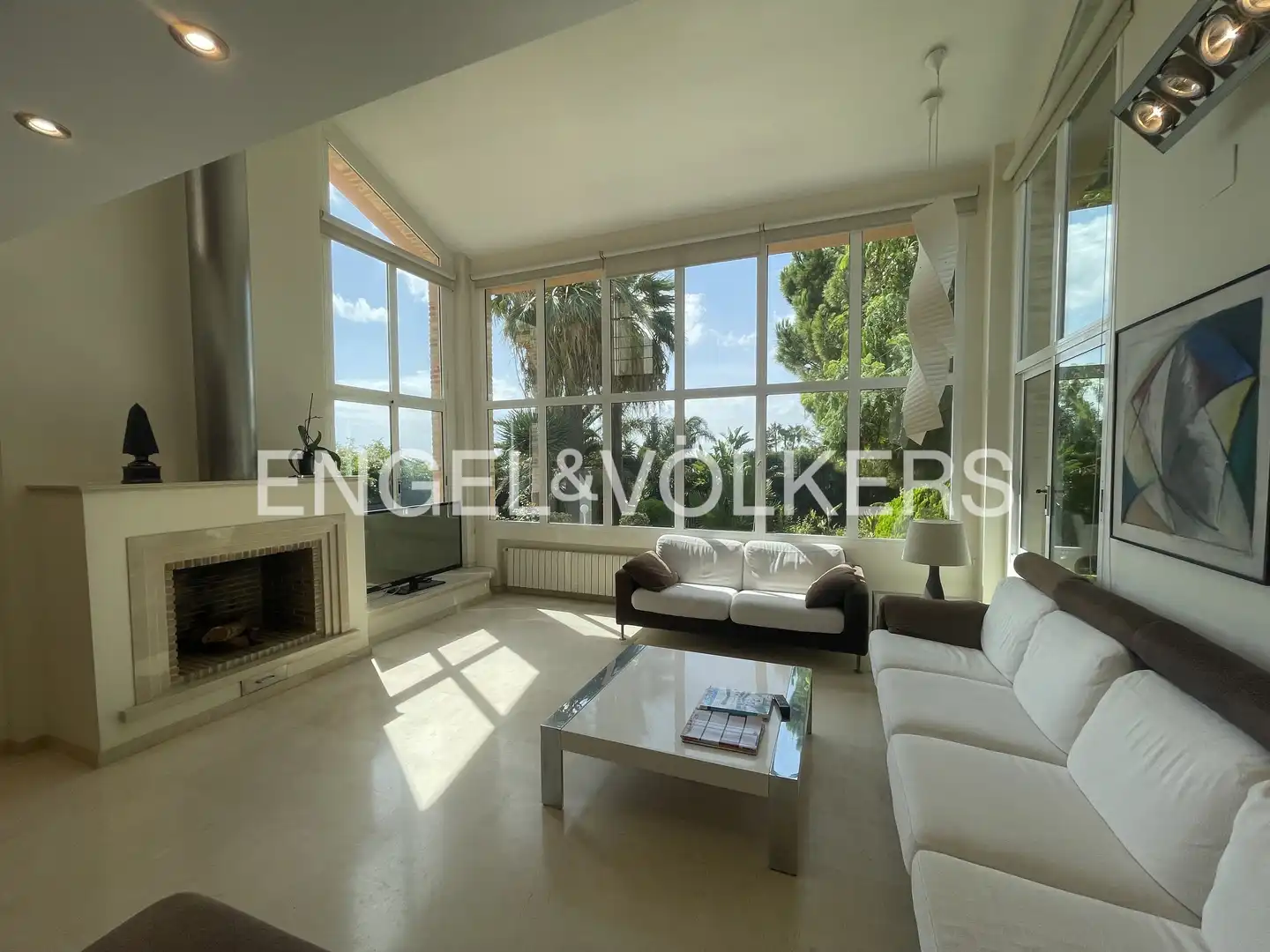 Sala de estar de Casa o chalet de alquiler en Puçol con Aire acondicionado, Calefacción y Jardín privado