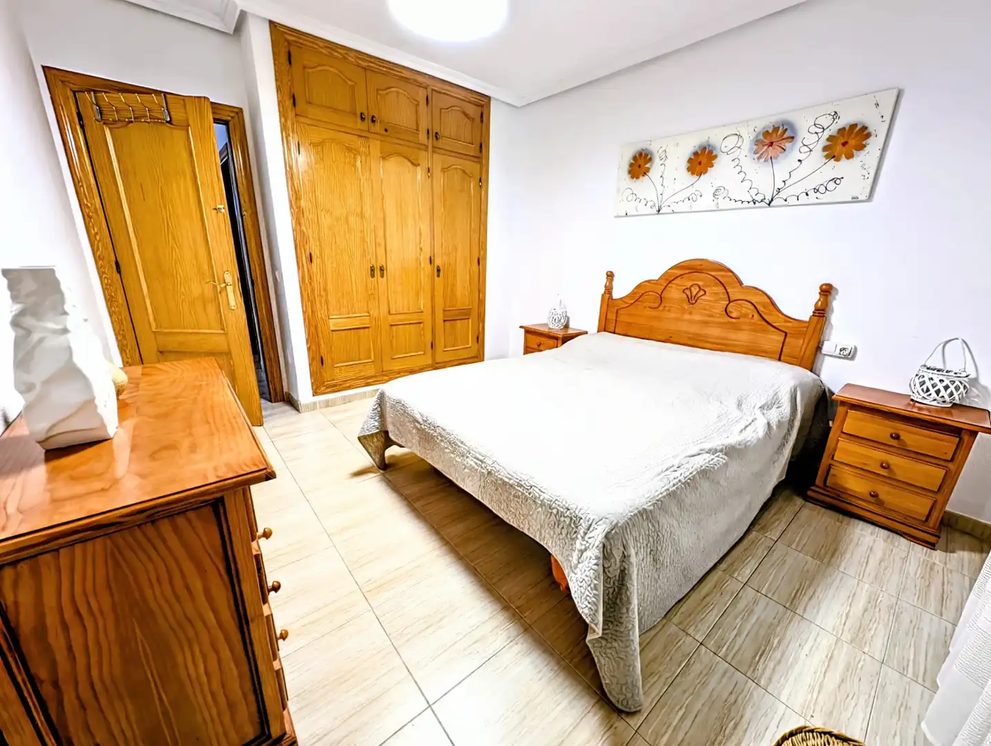 Bedroom of Ground floor for sale in Roquetas de Mar  with Air Conditioner, Heating and Terrace
