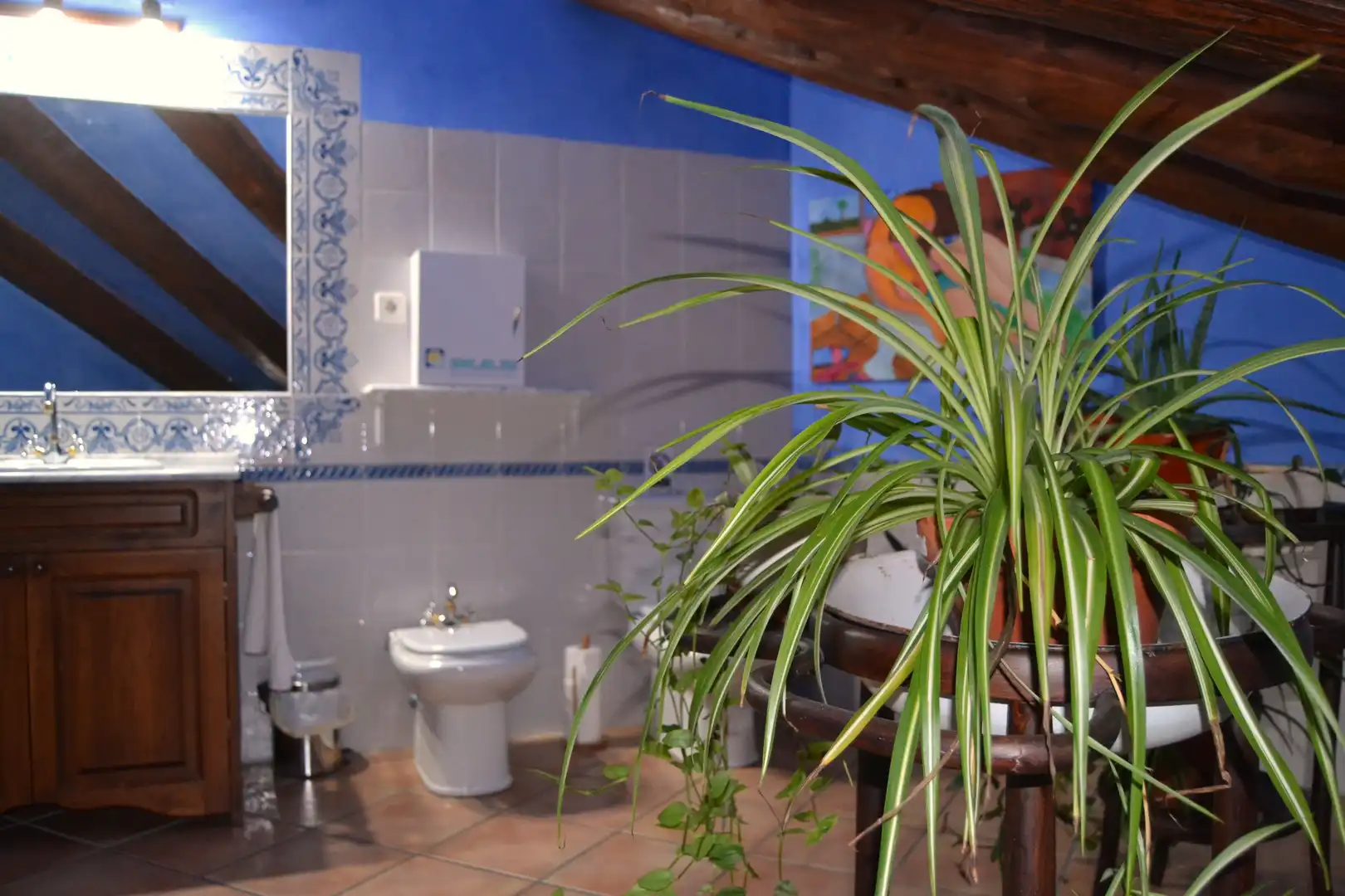 Baño de Casa o chalet en venta en Borau con Calefacción, Parquet y Trastero