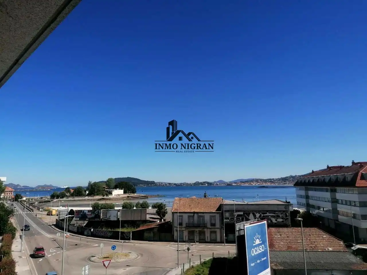 Vista exterior de Piso en venta en Baiona con Calefacción, Trastero y Amueblado