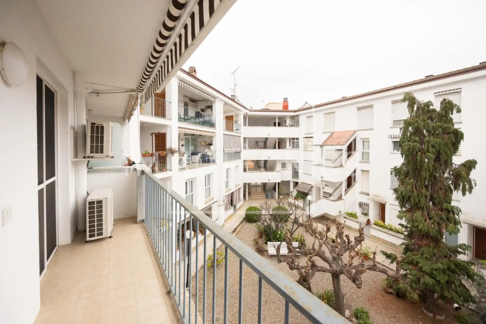 Terrasse von Maisonette zum Verkauf in Caldes d'Estrac mit Klimaanlage, Heizung und Privatgarten