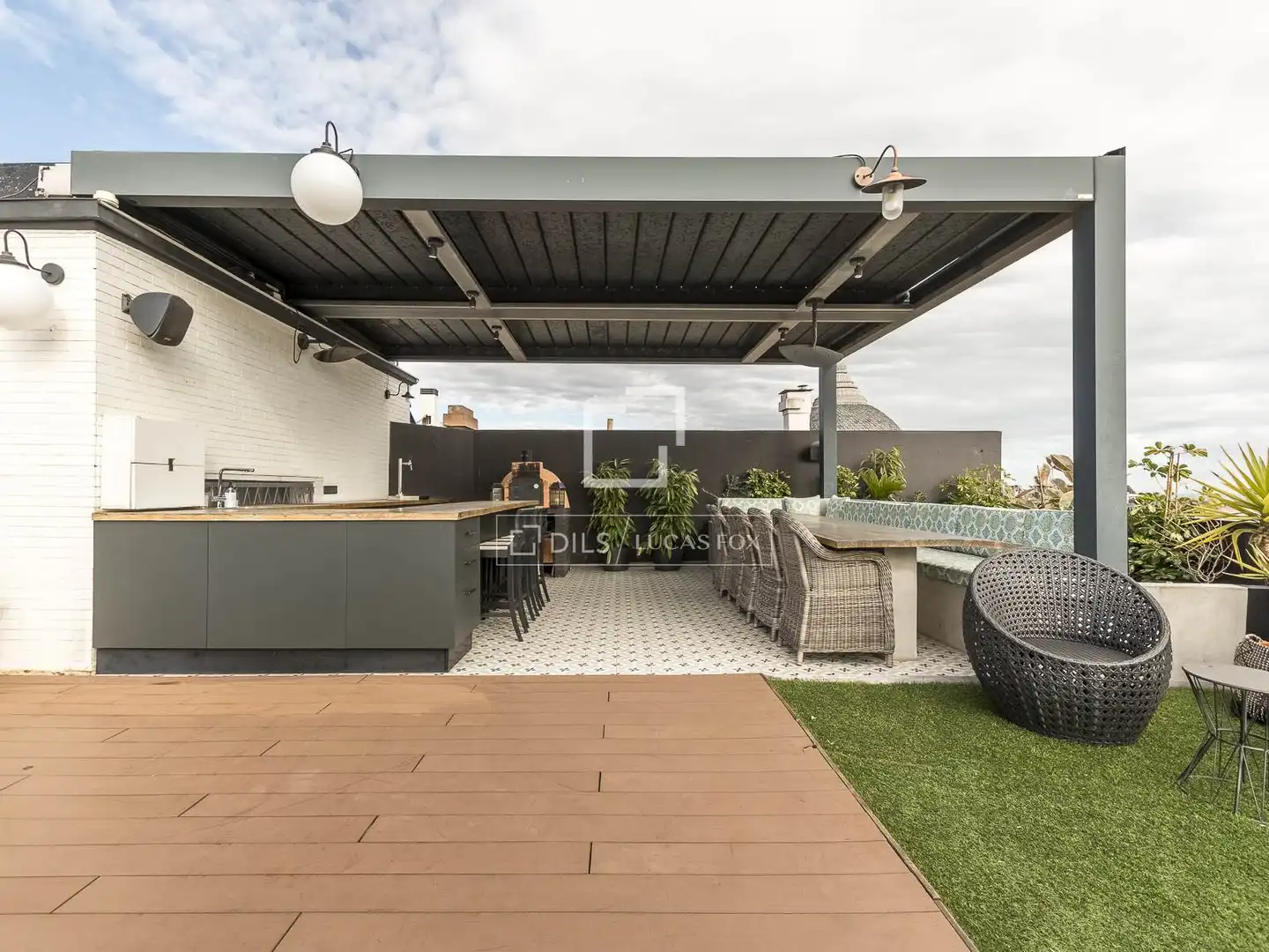 Terrace of Attic for sale in Barcelona  with Air Conditioner, Heating and Parquet flooring
