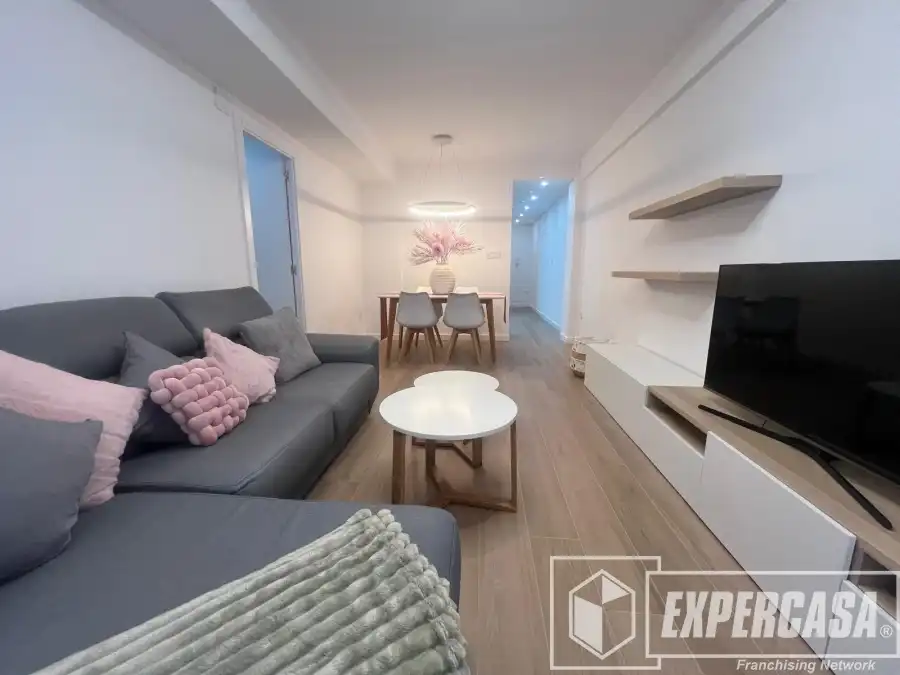 Sala de estar de Piso de alquiler en Catarroja con Aire acondicionado, Terraza y Amueblado