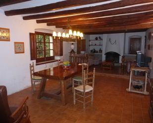 Dining room of Country house for sale in El Milà  with Terrace, Swimming Pool and Balcony