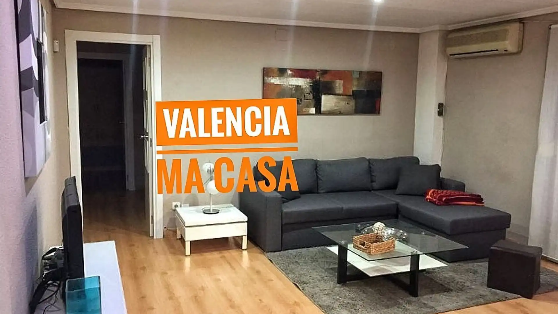 Habitación de Piso de alquiler en  Valencia Capital con Aire acondicionado, Calefacción y Amueblado