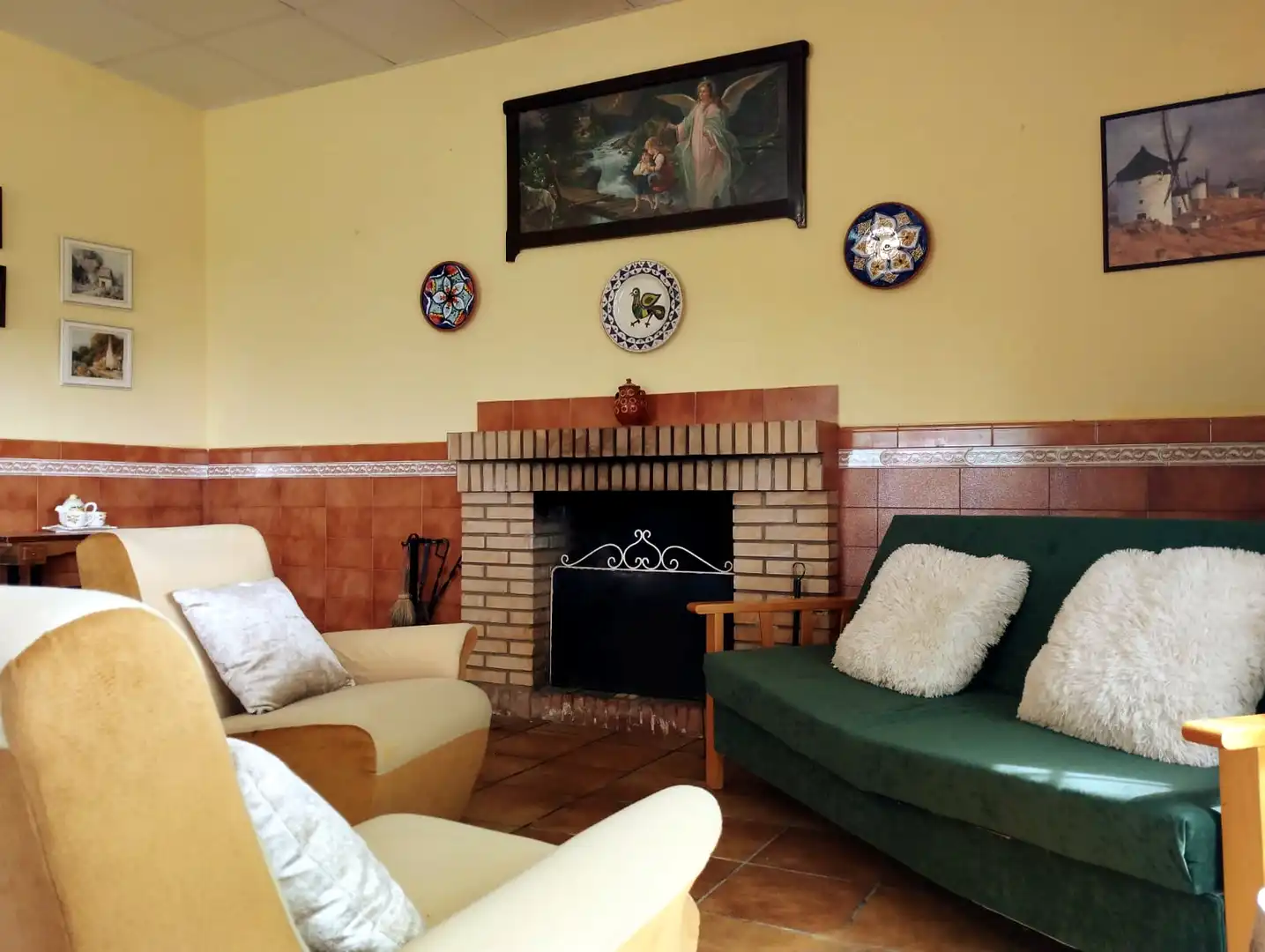Living room of Country homes for sale in El Campillo (Huelva)  with Terrace and Furnished