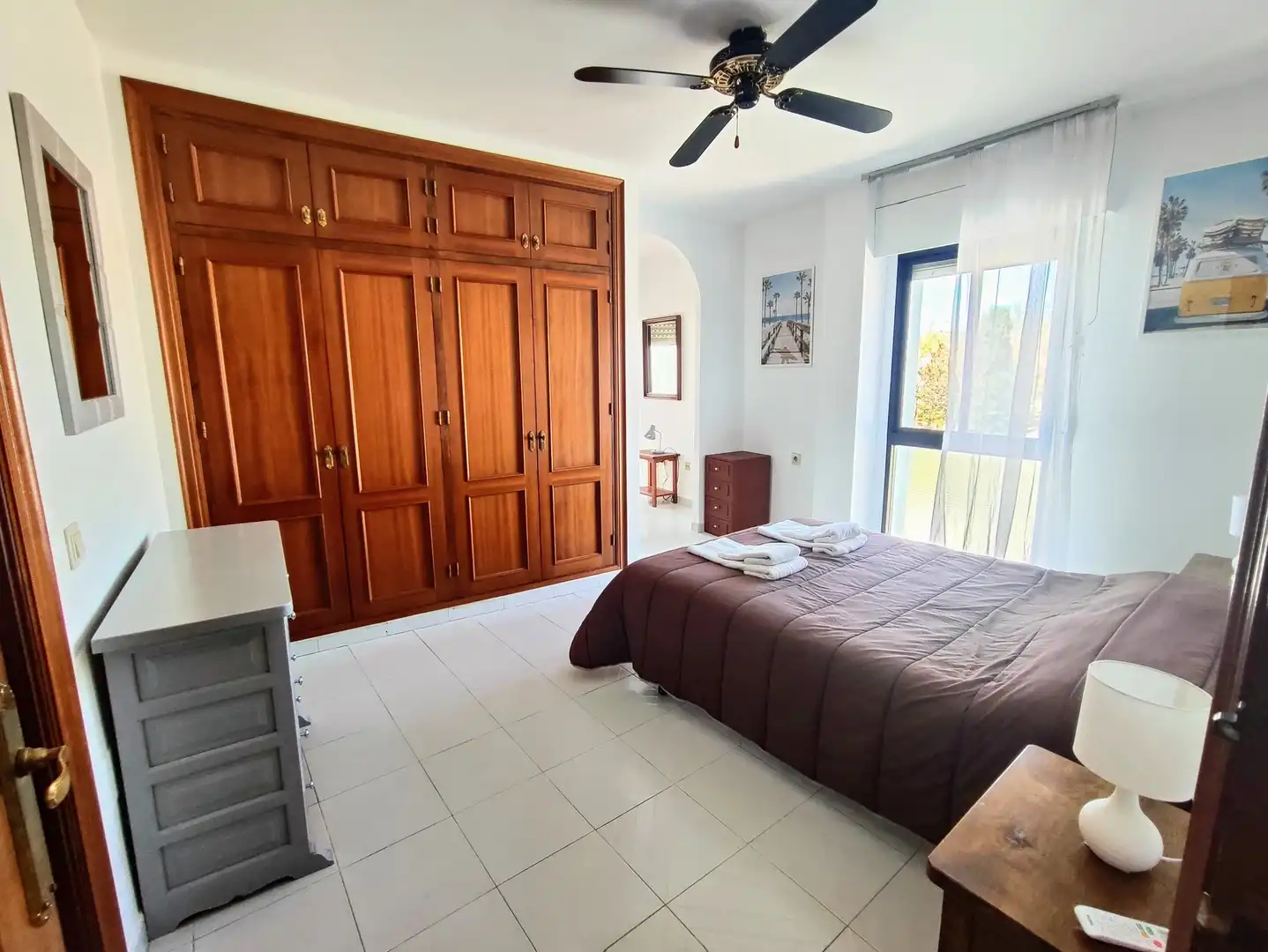 Schlafzimmer von Wohnung zum Verkauf in Nerja mit Klimaanlage, Möbliert und Balkon