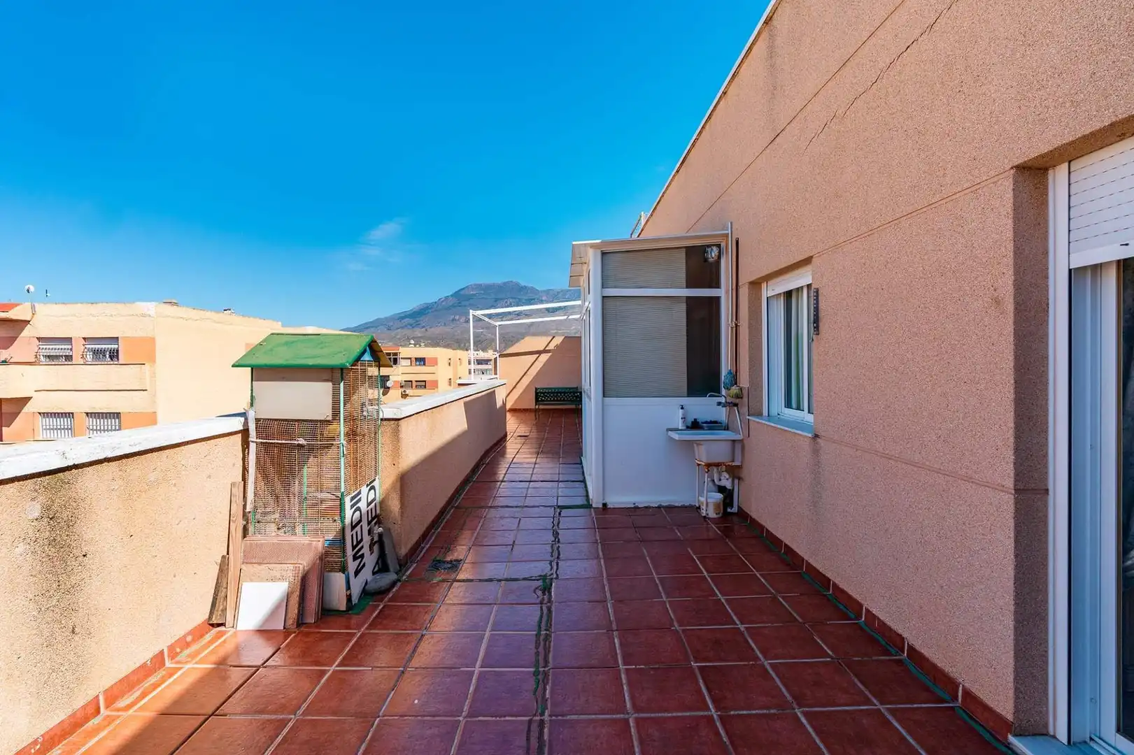 Terrace of Attic for sale in El Ejido  with Air Conditioner and Terrace