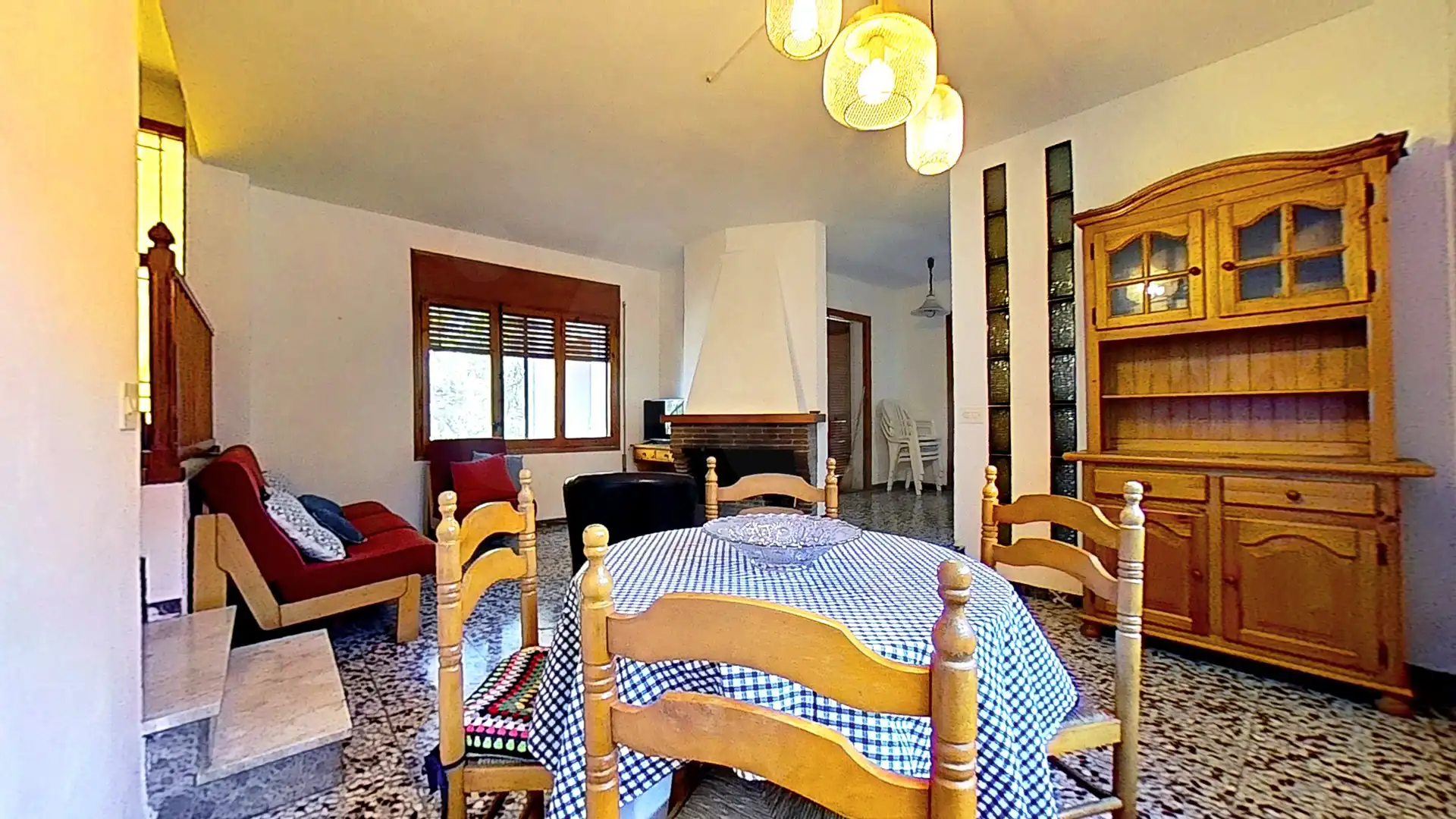 Sala d'estar de Finca rústica en venda en Alcover amb Terrassa